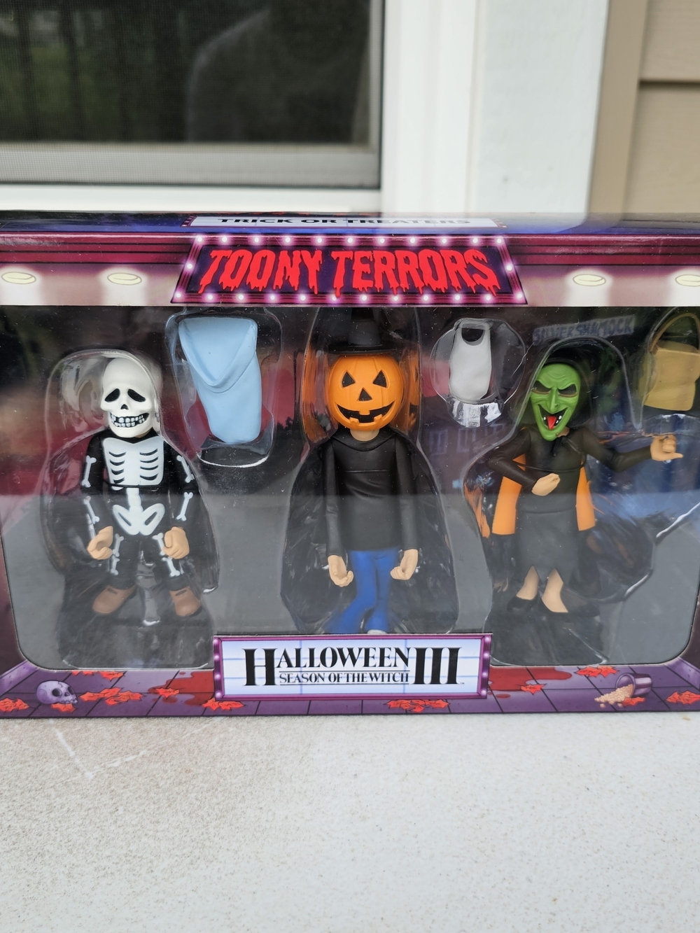 NECA Toony Terrors Halloween III Season of the Witch 3 Pack Figures NEW